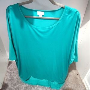 3X Teal LuLaRoe Irma